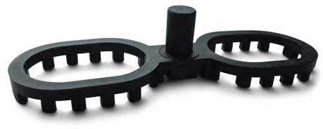 ISTA® 200 Stück Abstandhalter 4 & 7mm für Terrassendielen –geriffelt für optimale Drainage