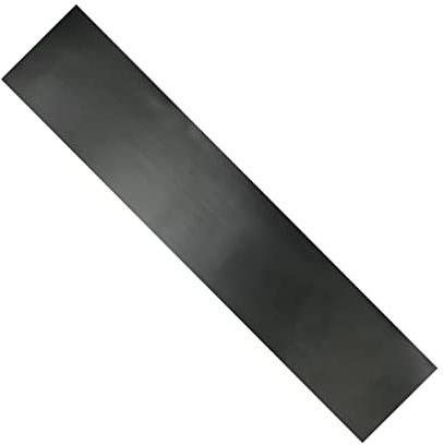 POPETPOP Adhesivo Vinilo para Parabrisas 130x20 Cm, Pegatina Autoadhesiva de PVC Mate Negra, Protección Solar para Coche, Decoración Exterior para Vehículos, Uso Automotor