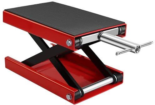 GarveeTech Elevador de Tijera para Motocicleta, 500 kg, 160-475 mm