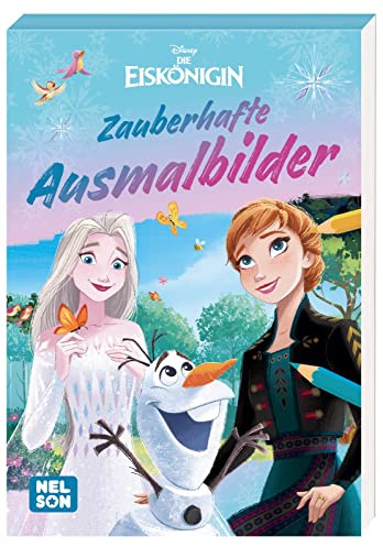 Disney Die Eiskönigin: Zauberhafte Ausmalbilder: Malblock mit 128 Seiten (Disney Die Eiskönigin: Jetzt schon ein Klassiker!)