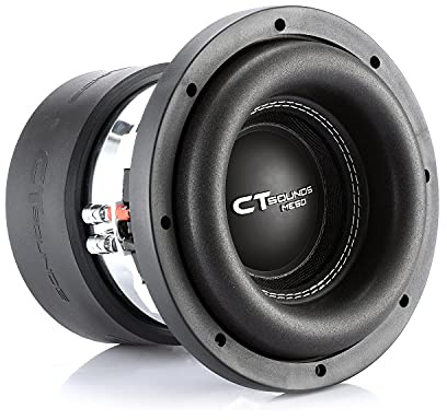 CT Sounds MESO-8-D4 1600 Watts Max 8 Inch Car Subwoofer Dual 4 Ohm
