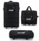 Bolsa de Viaje Plegable/Extensible BV-01 (En Tres tamaños), Lona Impermeable y Ruedas. Gran Capacidad y Resistencia Oxford Negro. 94L (80cm x 47cm x 25cm)
