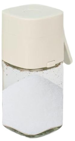 Spargisale in – Saliera e bottiglia di sale per | Barbecue spezie dosatore preciso per la casa contenitore per spezie per sale, 4,92 x 2,17 pollici