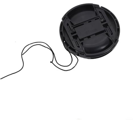 Copriobiettivo adatto a qualsiasi obiettivo con filettatura filtro da 49 mm a 82 mm (52 mm)