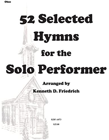 52 Selected Hymns for the Solo Performer-oboe version