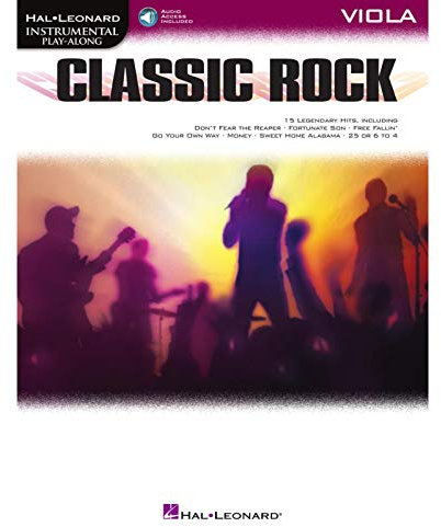 Classic Rock Instrumental Play-Along for Viola