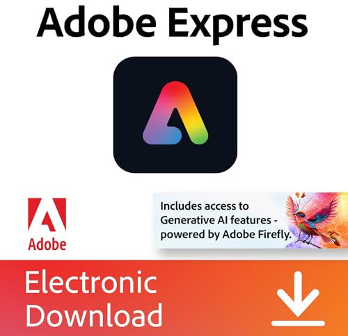 Adobe Express Premium|1 Year|Web, Android, iOS|100GB Storage|Digital Download