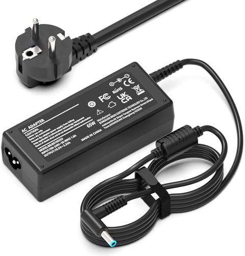 Hafiuege Caricatore 65W Compatibile con HP Pavilion EliteBook