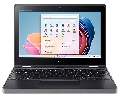 acer TravelMate Spin B3 B311R-33 TMB311R-33-C04F 11.6 Touchscreen Convertibile Notebook 2 in 1 - HD - 1366 x 768 - Intel N100 Quad-core (4 Core) - 4 GB RAM Totale - 128 GB SSD - Nero