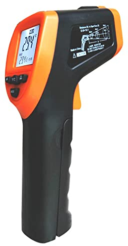 Thermomètre Infrarouge Industriel, -58°F à 1022°F (-50~550°c), Thermomètre Laser Numérique Sans Contact, Pistolet Température Portatif Pour La Cuisson, Le Four Pizza, Gril, Pas Pour Les Humains