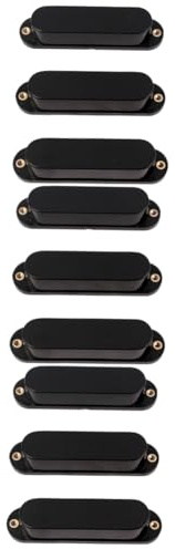 TOYANDONA 9 Stk Abdeckungen für Single-Coil-Tonabnehmer Ersatzglocke für Klarinette E-Gitarren-Tonabnehmer Bands Pickup-Cover-Gitarre Abdeckungen für Gitarren-Tonabnehmer aufsammeln Zubehör