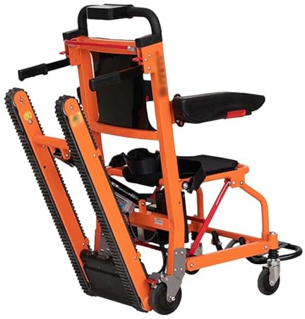 Elektrischer Klettertreppenrollstuhlwagen Raupen-Treppensteig-Rollstuhl Treppensteiger Für Patienten Multifunktions-Mobilitätshilfe Für Behinderte Menschen Treppenmobilitätsassistent