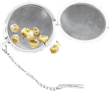 Boule à thé, boule à infuseur à thé | Diffuseur de thé en acier inoxydable | Infuseur à thé avec chaîne, passoires à thé pour thé en vrac, boule à thé en acier inoxydable, cadeaux pour femmes