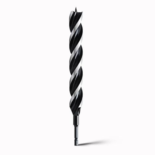 hsawbit Wood Drill Bits, 22mm x 230mm Auger Drill Bit Extra Long | Hex Shank Big Drill Bits Wood Plastic, Drywall Woodworking Large Hole Drill Bit