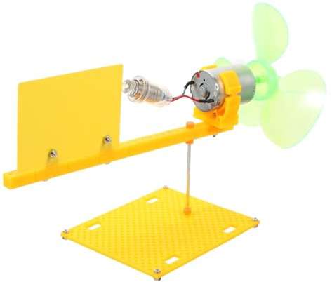 Abaodam Generatore Eolico Piccolo Motore Eolico Educativo Per Studenti, Mini Generatore Scientifico Per Esperimenti Didattici e Apprendimento Creativo