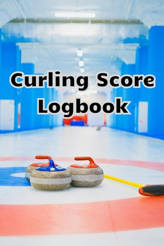 Curling Score Logbook 200 Traditional, Brooms in House Cover