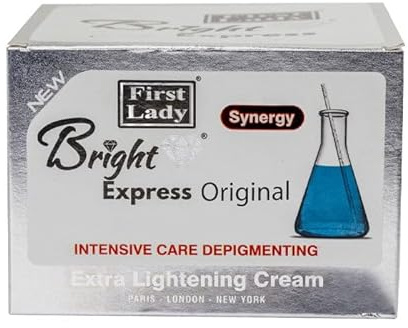 First Lady Kojic Acid Skin Brightening Face and Body Cream with Vitamin C and AHA, Dark Spots Corrector, 500 ml