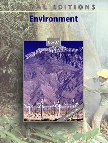Annual Editions: Environment 06/07