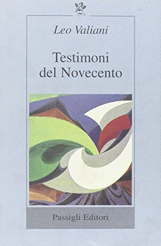 Testimoni del Novecento