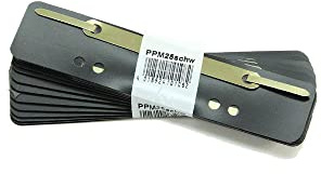 Q-Connect 1012500810 Heftstreifen und Aktenbinder PP 34 x 150 mm 25 Stück schwarz