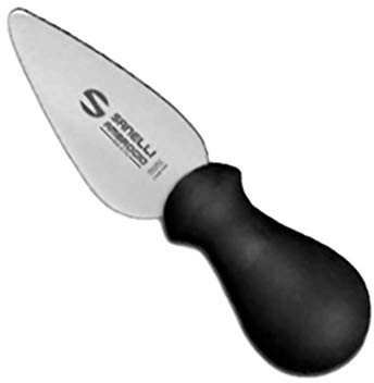 Ambrogio Sanelli - Supra - Coltello Grana Pavia, Ideale per Grana e Parmigiano. Manico Ergonomico in Polipropilene. Lama: Liscia, in Acciaio Inox. Cm: 12