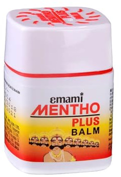 Emami Mentho Plus Balm 9ml| Schmerzbalsam kalte Migräne Kopfschmerzen Rückenschmerzen Gelenkschmerzen