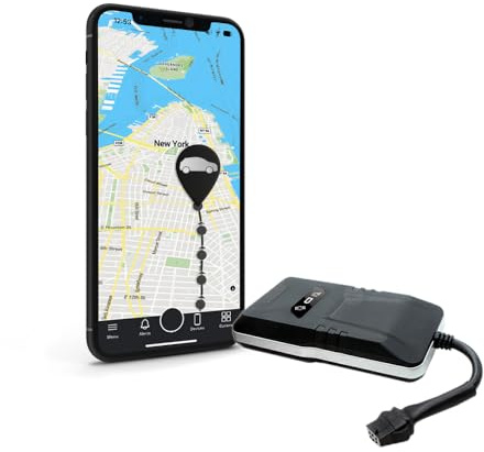 SALIND GPS-Tracker für Autos, Motorräder, Fahrzeuge und LKW´s inkl. Direktanschluss an KFZ-Batterie (9-36V) Inkl. App und zahlreichen Alarmen