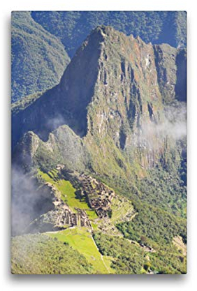 Premium Textil-Leinwand 30 x 45 cm Hoch-Format Unter den Wolken, Leinwanddruck von Nadine Büscher