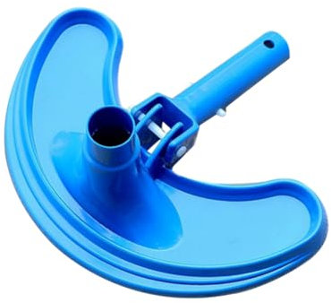 VANZACK Praktischer Poolreinigungsbürstenkopf Mit Abnehmbarem Handgriff Effektives Reinigungswerkzeug Für Schwimmbecken Blau Für Reinigung Von Vinylpools Sowohl Im Boden Oberirdisch