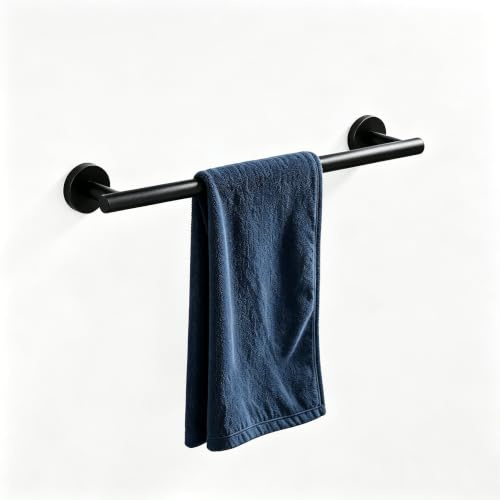 Towel Rack Wall Mount, Stainless Steel, 18inch/45.8cm, Rustproof | Thickened stainless steel, two-piece connection, versatile for bath, laundry, vanity, multi-size & color