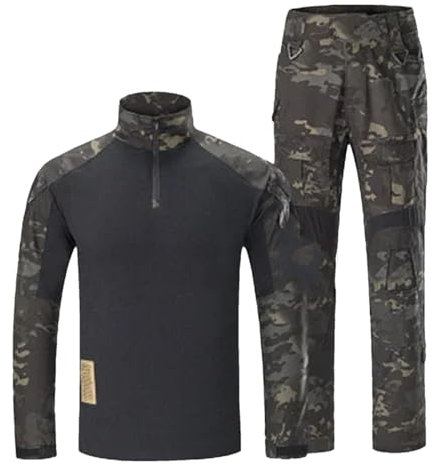Taktische Uniformen Herren Ripstop Camo Camo1 Bekleidungssets G3 Anzug Airsoft Paintball Multicam Cargohose Wanderhemd