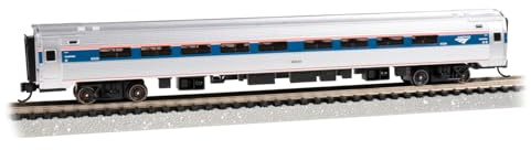 Bachmann Trains – AMFLEET I CAR avec intérieur éclairé – Classe autocar #82560 – Phase VI – Échelle N