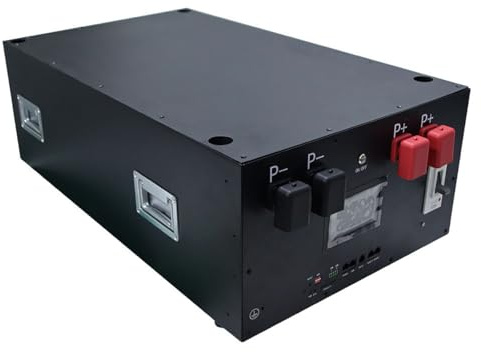 48V 300Ah LiFePO4 Lithium Batterie 15kWh 51,2 V 300 Ah, 200A JK BMS mit WLAN und Bluetooth, RS485 und CAN, Touchscreen, App-Steuerung, über 10.000 Ladezyklen für Photovoltaik, Solaranlagen