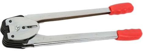 YUSSEQDD Pinze per imballaggio, utensili manuali per reggiatura, sigillatrice tenditrice in metallo per impieghi gravosi, che offre versatilità per reggette in carta e plastica, pinze tenditrici per