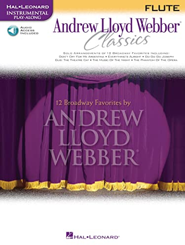 Andrew Lloyd Webber Classics -For Flute- (Instrumental Play-Along): Noten, CD, Sammelband für Flöte (Hal Leonard Instrumental Play-Along)