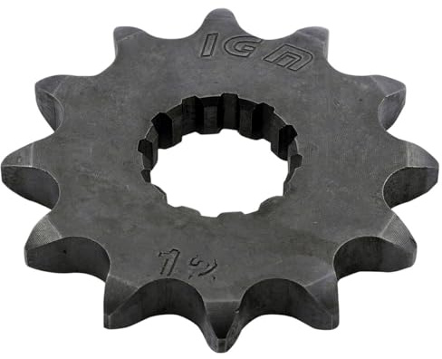 Ritzel vorne Minarelli AM6 428, 12 Zähne kompatibel mit BETA RR 50 ALU AM6 | Kettenritzel vorn, 12 Zähne, Teilung 428; kompatibel mit MOTORHISPANIA Furia 50 AM6 2T LC 97-99, PEUGEOT NK7 50 AM6 2T LC