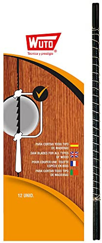 WUTO - Hoja Sierra Marqueteria (Blis) Madera-13 2