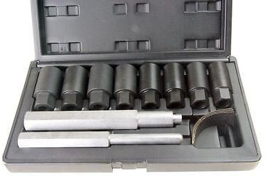 US PRO Impact Locking Wheel NUT Socket Set B6178