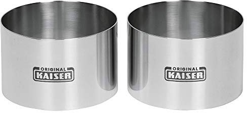 Unbekannt Kaiser Dessert und Vorspeisenring 2er Set 8cm