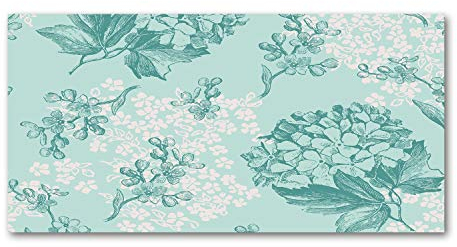 Tulup Acrylglas - Wandkunst - Bild auf Acrylglas Deko Wandbild hinter Kunststoff/Acrylglas Bild - Dekorative Wand für Küche & Wohnzimmer 120 x60 cm - Blumen & Pflanzen - Flieder - Blau