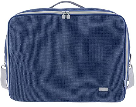Cambrass - Maleta hospital para nacimiento del bebé - bolso de maternidad para las cosas necesarias para el recién nacido - maleta de viaje para bebés - London Azul 12x47x36 cm