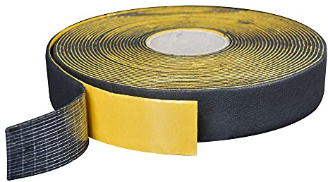 Kautschuk Klebeband für Armaflex® XG Platten schwarz 50 mm x 15 m