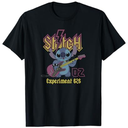 Disney Lilo & Stitch Rock Concert Experiment 626 banda Camiseta