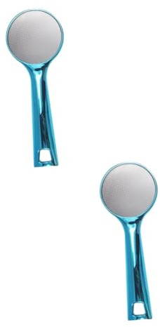FRCOLOR 2stücke Langanhaltender Fußpflege Nano-glas-hornhautentferner Mit Doppelseitiger Anwendung Waschbar Und Tragbar Geeignet Für Frauen Und Männer Blau