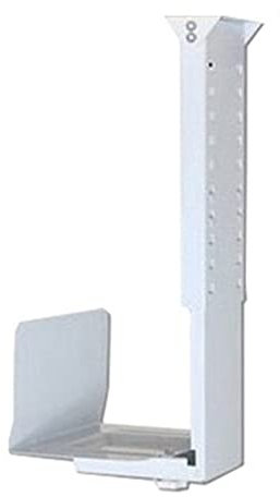 Soporte CPU Bajo Mesa Soporte for CPU debajo del escritorio: soporte ajustable for PC en la pared, soporte universal for caja de PC, soporte for torre de PC resistente con capacidad for hasta 55 libra