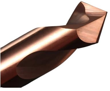 Fasenfräser Zentrum Wolfram Hartmetall Punkt Zentrierung 60 90 120 Grad Anfasen Fräsen Aluminium Stahl(Aluminum,D10xR90x75L)