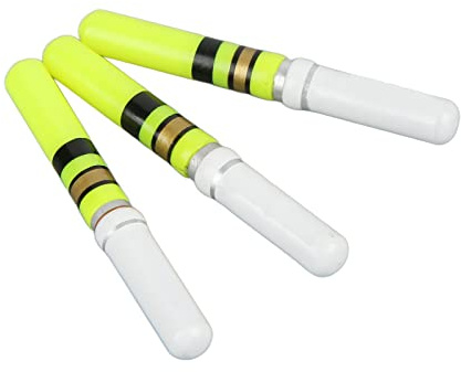 Denash Galleggiante LED per Pesca Notturna, Fanale Posteriore Luminoso Luminoso, con Batteria CR322, per Gli Appassionati di Pesca
