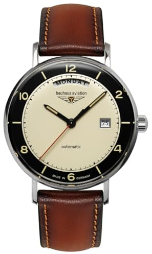 Bauhaus Aviation Vintage Pilot, Automatik, 24622