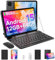 DOOGEE Tab A9 Tablet 10 Zoll Android 15, Tablet mit Tastatur/Stift/Maus/Hülle, 12GB RAM+64GB ROM(TF 2TB), 6580mAh, Unisoc T310, Dual Speaker, 5G WiFi, HD IPS Display, 8MP, GMS, BT5.0, 3.5mm, Face ID