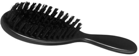 HAKIDZEL Multifunktionale Bartbürste Klein aus Kunststoff mit Ergonomischem Griff für Herren Bartpflege Friseursalon Rasur Styling Nackenhaarentfernung